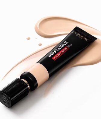 L'Oréal Infallible Pro-Matte Foundation (Oil-Absorbing) – High Coverage, Long-Lasting, Oil Control (Matte Finish) 35ml