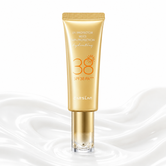 Carslan SPF38 Sunscreen & Primer – Lightweight, Refreshing, Waterproof, UV-Blocking; Suitable for Outdoor Activities & Military Training (Authentic New Product)