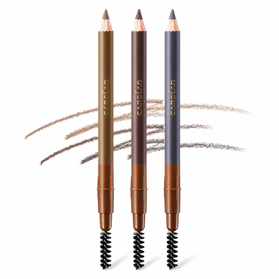Carslan Eyebrow Pencil – Long-lasting, natural shaping, sharpenable tip; suitable for men and women, beginners, and students; authentic, affordable product.