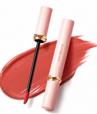 Carslan Sweet Kiss Lip Glaze – "Sweet Guava" Shade (Matte, Long-lasting, Non-transfer) – 2026 New Official Authentic Product