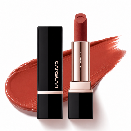 Carslan Lipstick & Lip Glaze Gift Set – New Nude Shades. Long-lasting, non-transfer, and waterproof. Authentic product; flatters the complexion—ideal for a natural, "no-makeup" look.