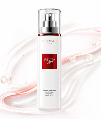 L'Oréal Revitalift Anti-Wrinkle, Firming, and Hydrating Skincare Gift Set (Lotion & Cream) – Ideal Birthday Gift for Mom