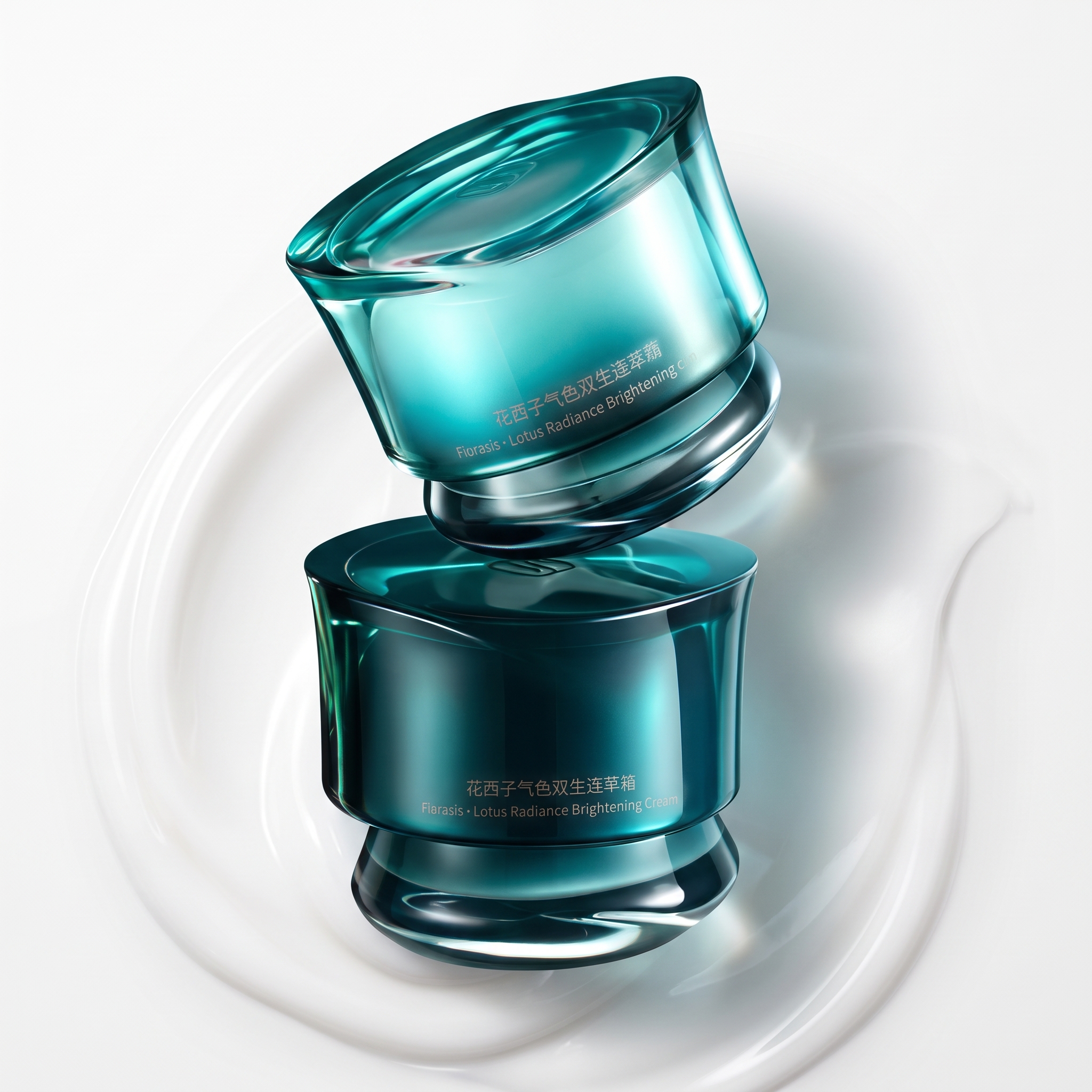 Florasis Radiance-Boosting Face Cream (Day & Night): Hydrating, brightening, firming, anti-wrinkle, line-reducing, repairing, soothing, and nourishing skincare.