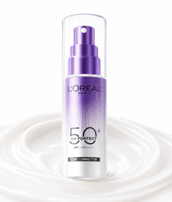 L'Oréal "Little Purple Tube" UV-Blocking & Brightening Sunscreen (SPF50+) for Face and Body