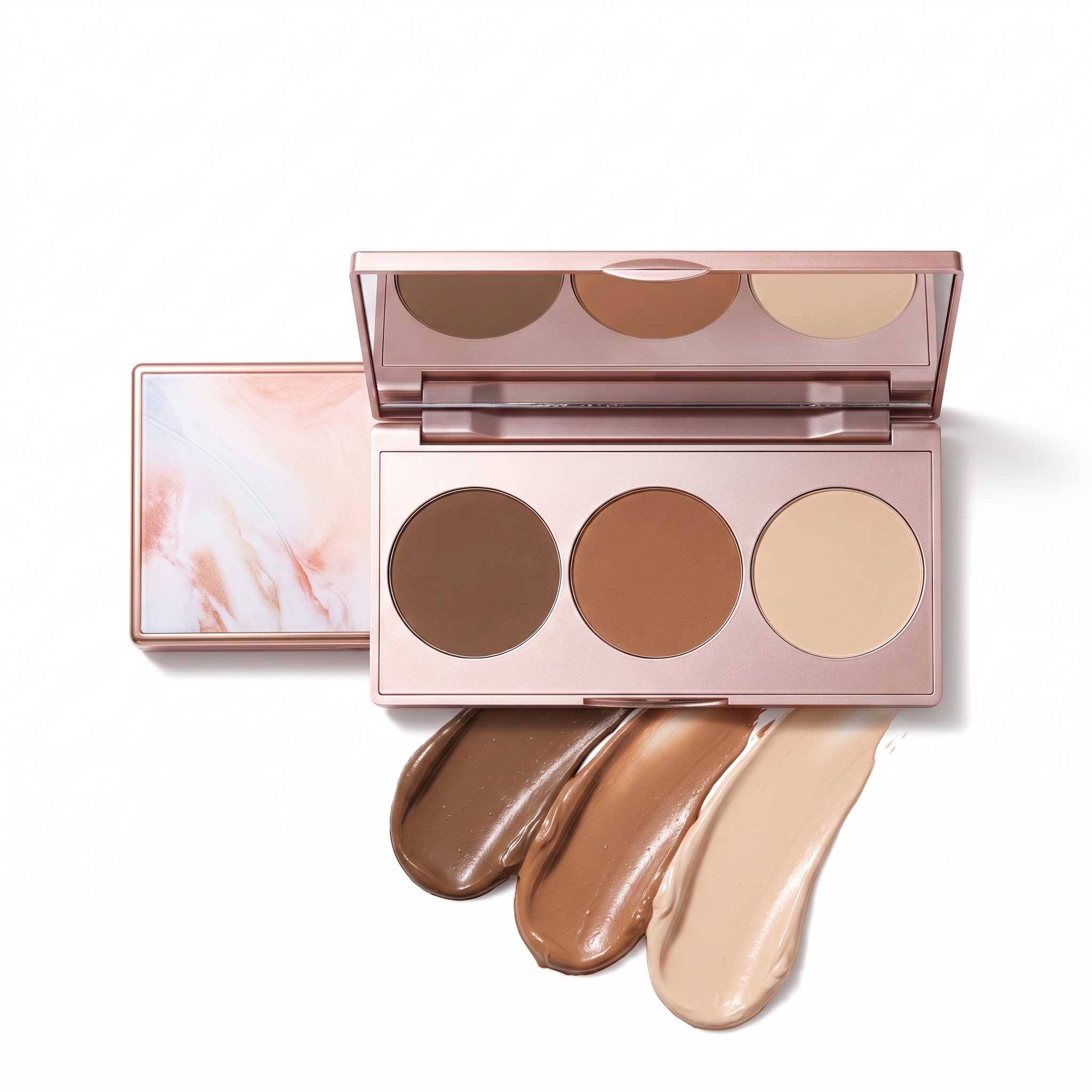Florasis Highlighting & Contouring Palette – All-in-One Everyday Makeup Palette for Facial Sculpting and Brightening; Authentic Cosmetic Product / Gift
