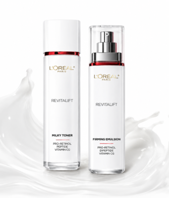 L'Oréal Revitalift Skincare Set (Toner & Emulsion) – Authentic Official Flagship Product – Mother's Day Gift Set