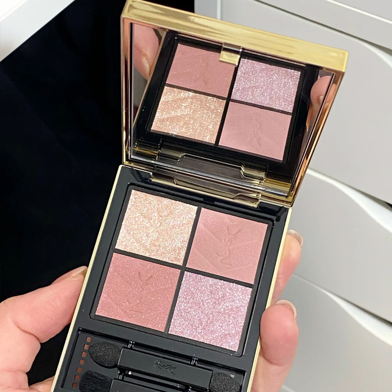 YSL 2026 Valentine's Day "Pink Starlight" Collection – #126 "Star-Catching" 4-Color Eyeshadow Palette (4g) - 图片 3