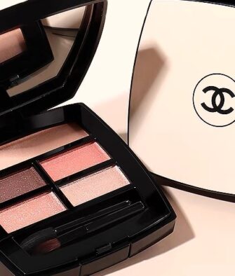 [Authorized Retailer] CHANEL Les Beiges Healthy Glow Natural Eyeshadow Palette (5 Shades) 4.5g Full Size #TENDER - Soft Pink