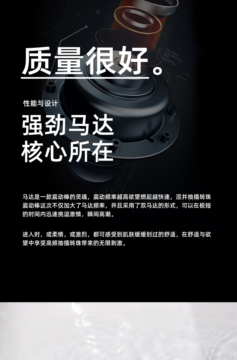 Dry Well – Rotating Bead Thrusting Vibrator for Women - 图片 4