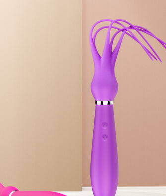 Sihande Octopus-Style Electric Vibrator for Women – Multifunctional Masturbation Toy with BDSM Whip and Accessories