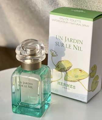 [Gift Box & Bag] Hermès Un Jardin sur le Nil Perfume (100ml) + Gift Box & Bag