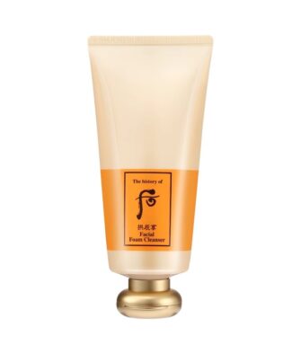 The History of Whoo Gongjinhyang Deep Cleansing Foam (180ml) – Rich, fine lather for deep cleansing without leaving skin feeling tight.