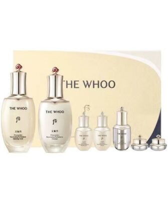 [Gift Box & Bag] The Whoo Cheongidan PRO Radiant Rejuvenating & Firming 7-Piece Set (New Version)