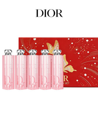 [Authorized] DIOR Color-Reviver Lip Balm 5-Piece Set (Drawer Box) (#001, #004, #012, #031, #077) – 1.6g x 5