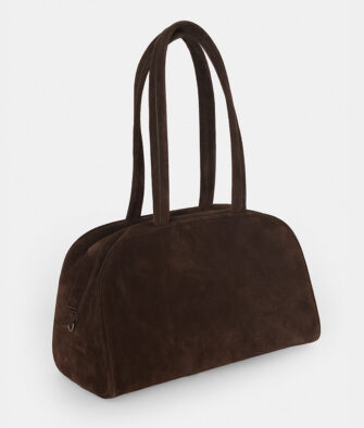 Boston Handbag – High-Luster Suede Cowhide (DB1227)