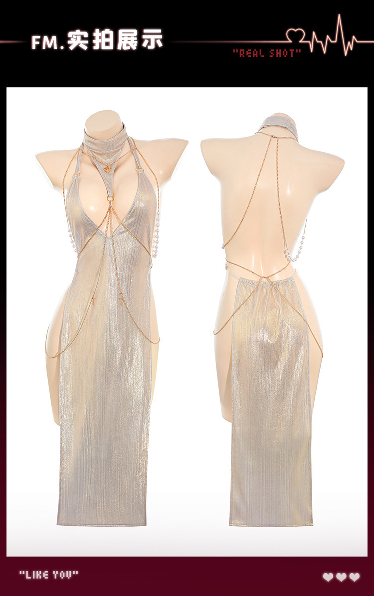 Feimu Lingerie "Moonlight Island" Sexy & Innocent Nun Outfit – Flirty, Open-Back, No-Undress Design (Date Night Essential ZY85) - 图片 3