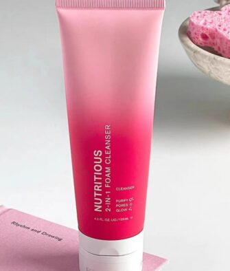 [Authorized Product] Estée Lauder Nutritious Pomegranate 2-in-1 Cleanser (125ml) – New Version: Deep Pore Cleansing & Oil Control for a Fresh Feel