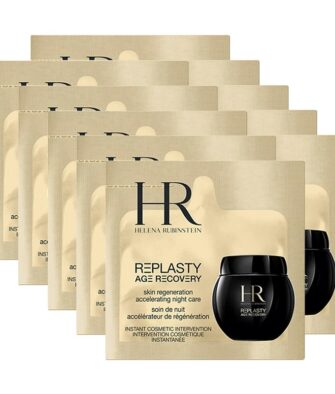 [Authorized] Helena Rubinstein Re-Plasty Age Recovery Night Cream (Black Bandage) – Sample Sachets (1.5ml x 20)