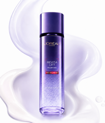 L'Oréal Second-Generation Pro-Xylane Toner & Emulsion Gift Set – Repairing, Hydrating, Moisturizing, and Firming Skincare for Sensitive Skin (Set B)
