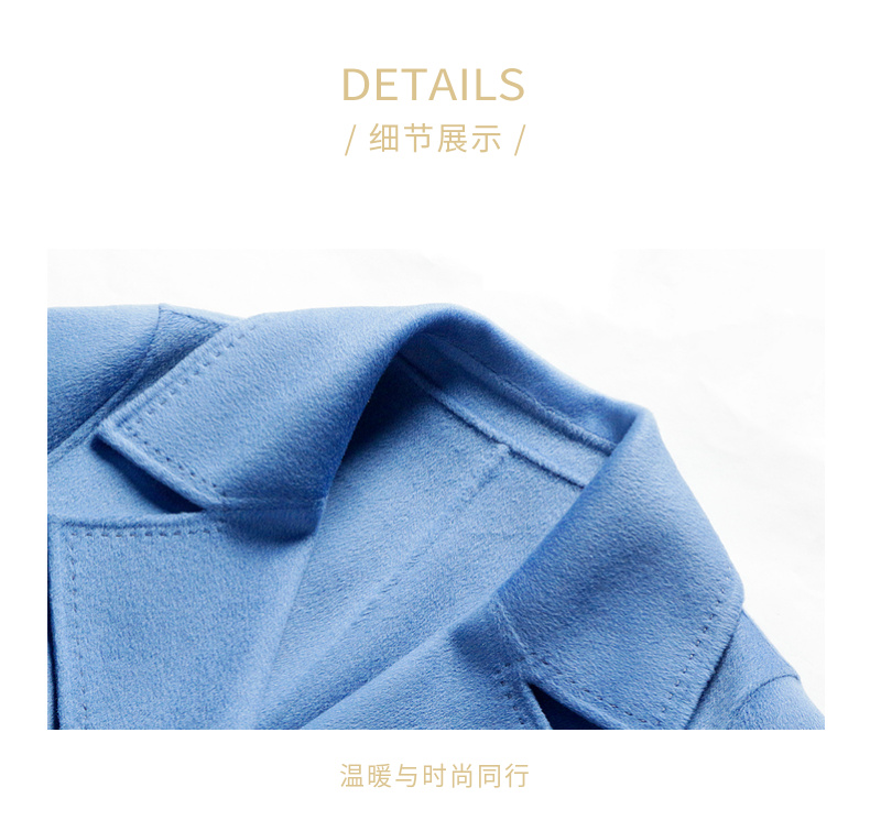 ESPRESSO New Cashmere-Blend Coat CWF112003B - 图片 4