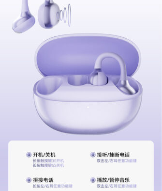 Wopin OWS Clip-on Bluetooth Earphones OWS37
