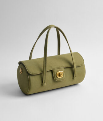 [Curated Picks] Ximuting "Lucy" Cylindrical Bag – Women's Handbag/Shoulder Bag/Underarm Bag (Affordable Luxury "Pen-Case" Style)
