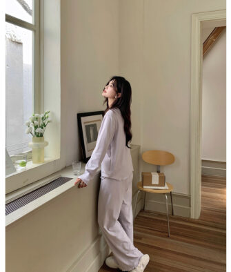 【Simple, Clean, and Ultra-Soft Loungewear】So comfortable you won't want to change out of them! Airy-soft loungewear.