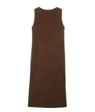 ESPRESSO Sleeveless Off-the-Shoulder Maxi Dress DSF602002C
