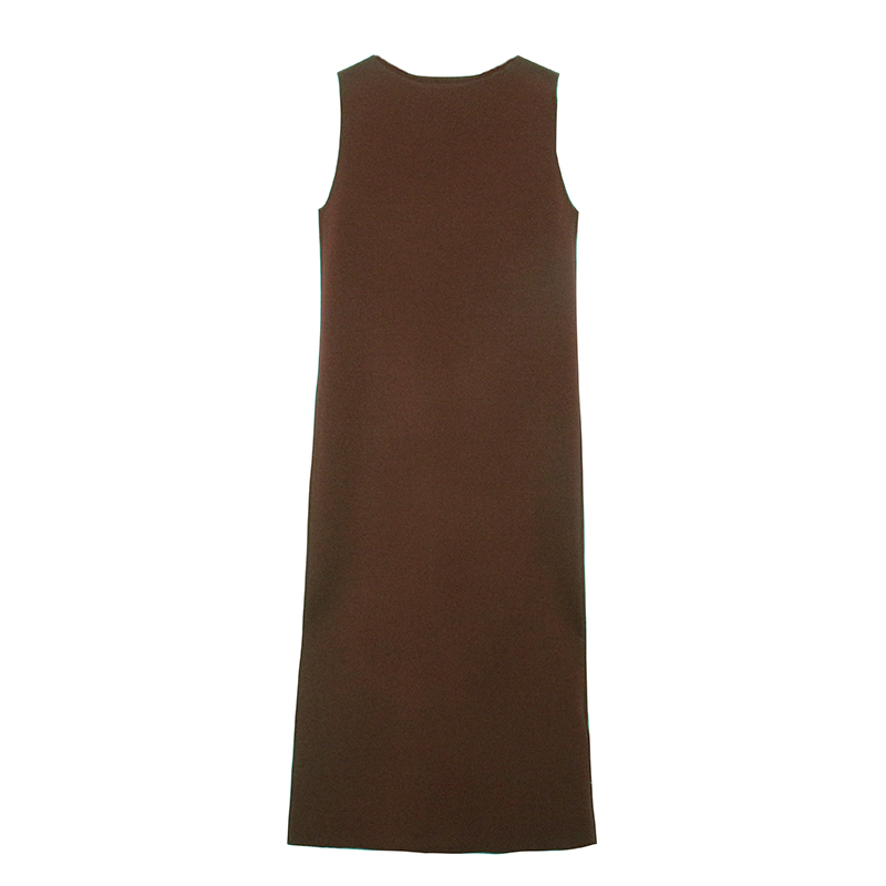 ESPRESSO Sleeveless Off-the-Shoulder Maxi Dress DSF602002C