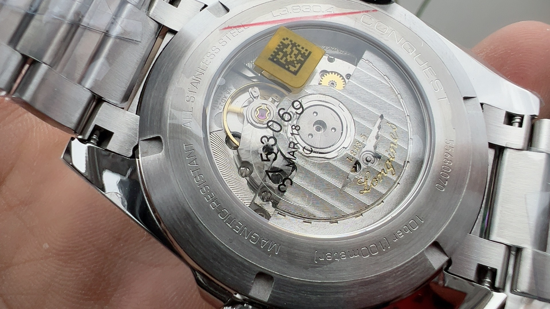 AF Blue Dial YueDong 2829 Men's Premium Watch - 图片 4