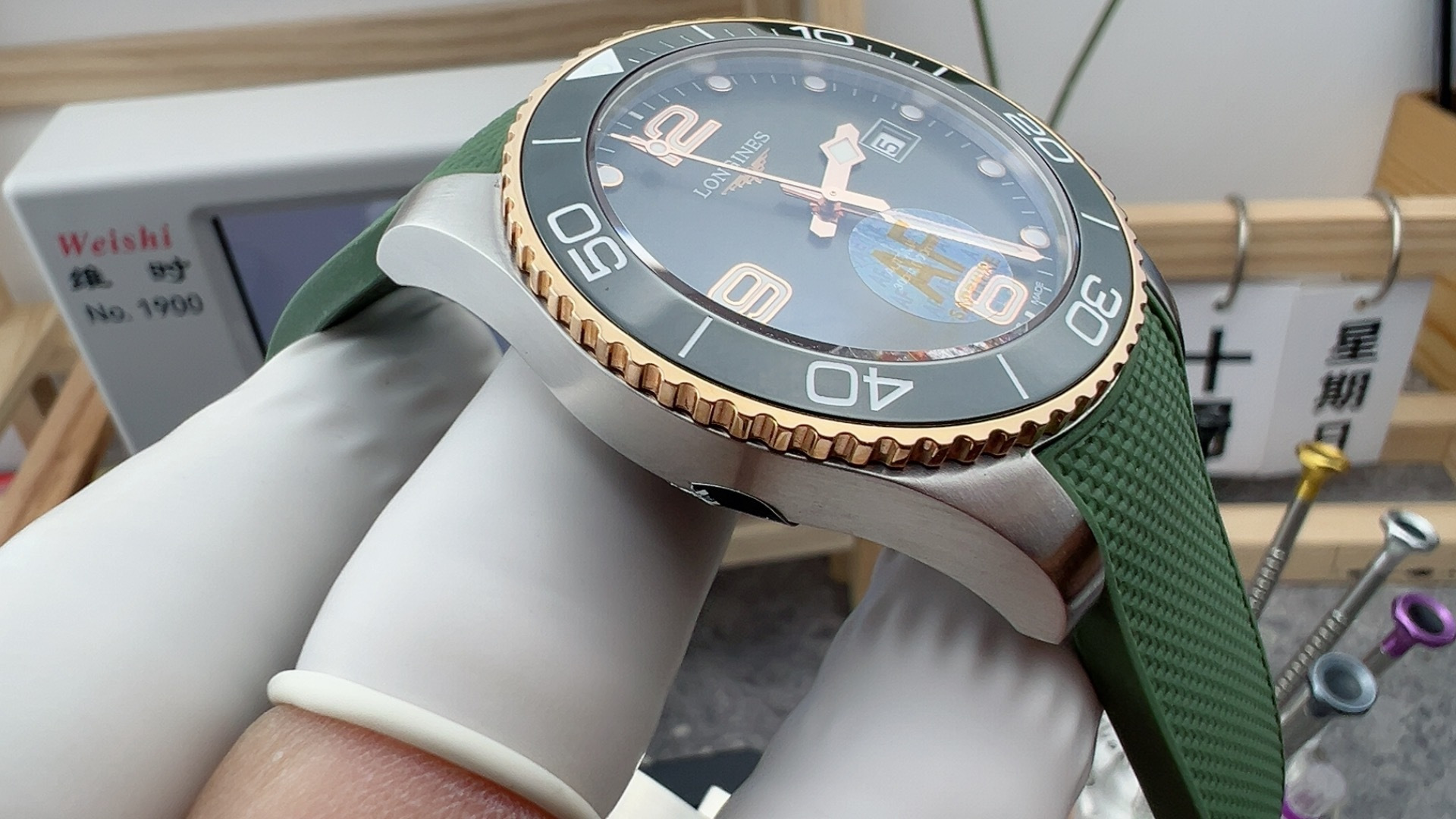 AF Two-Tone Green Submariner - 图片 3