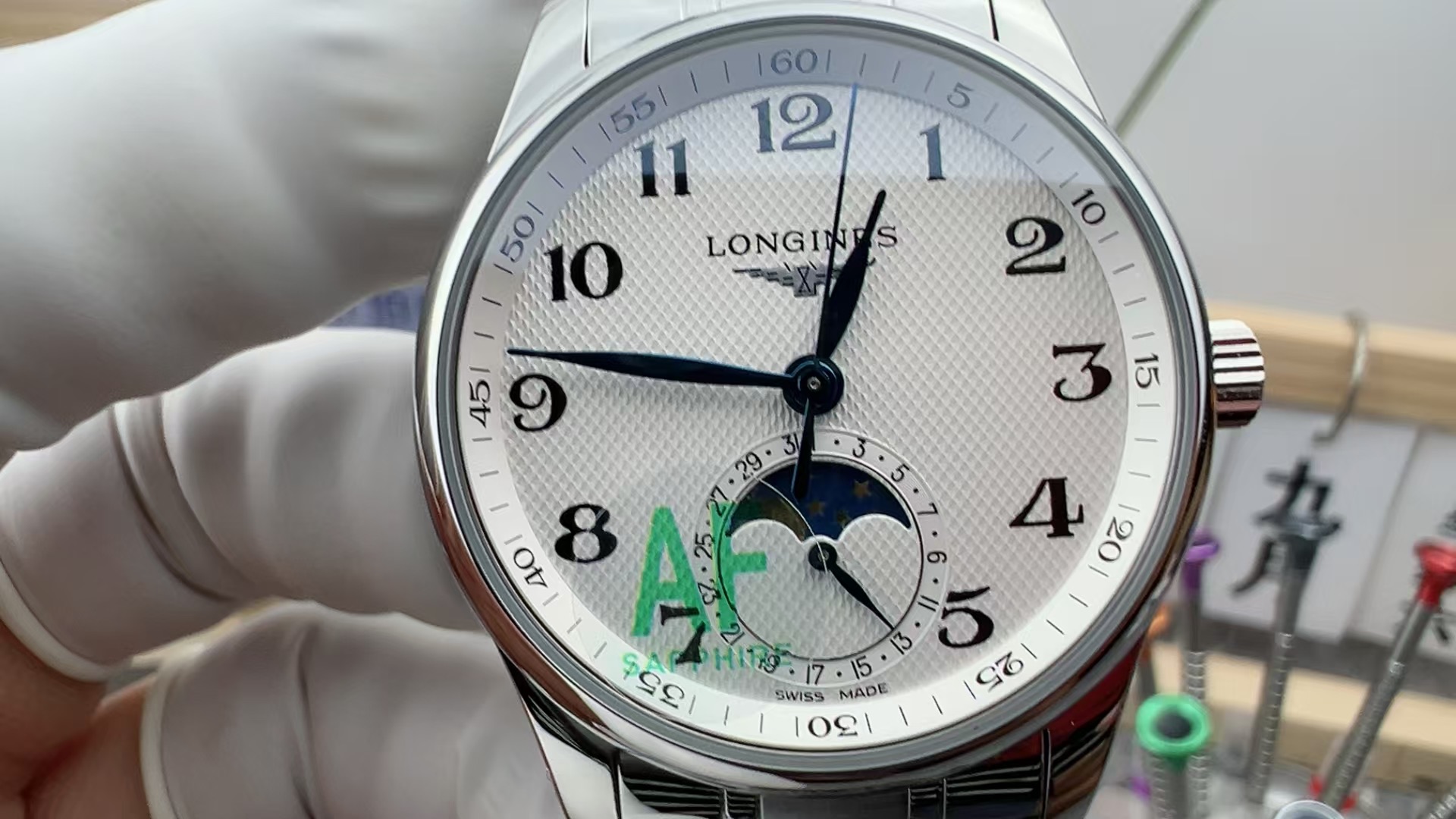 AF Master Collection Moon Phase Ladies' Premium Watch - 图片 2