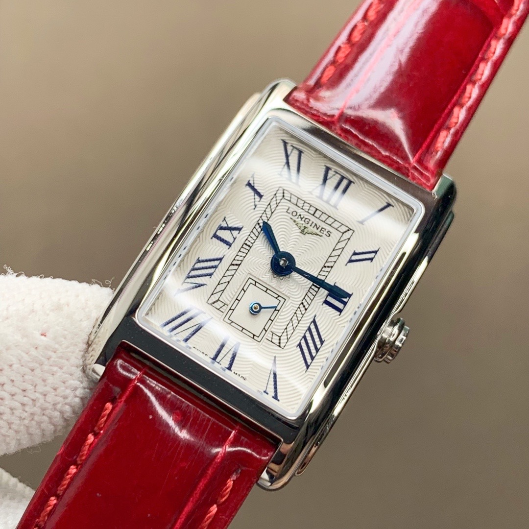 Longines DolceVita Ladies Quartz Watch, 20.80 X 32.00mm, Alligator Leather Strap - 图片 2