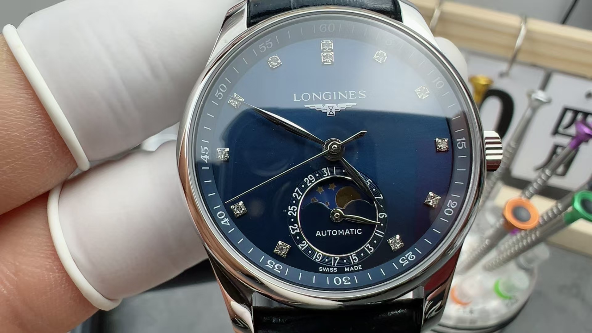 V9 Master Collection Ladies Moon Phase Watch - 图片 2